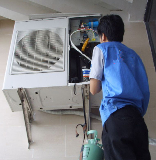 道里空调开机无反应维修